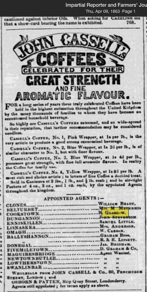 Supplied historical clipping; description follows